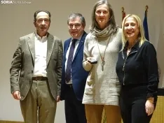 Una imagen del acto hoy en la sede de la Delegación Territorial de la Junta en Soria. /PC