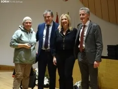 Una imagen del acto hoy en la sede de la Delegación Territorial de la Junta en Soria. /PC