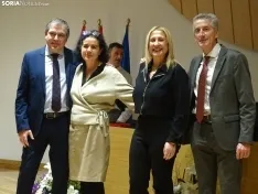 Una imagen del acto hoy en la sede de la Delegación Territorial de la Junta en Soria. /PC