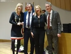 Una imagen del acto hoy en la sede de la Delegación Territorial de la Junta en Soria. /PC