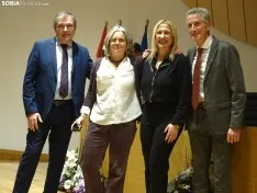 Una imagen del acto hoy en la sede de la Delegación Territorial de la Junta en Soria. /PC