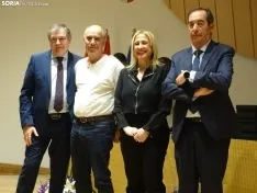 Una imagen del acto hoy en la sede de la Delegación Territorial de la Junta en Soria. /PC