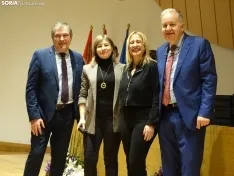 Una imagen del acto hoy en la sede de la Delegación Territorial de la Junta en Soria. /PC