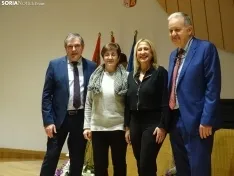 Una imagen del acto hoy en la sede de la Delegación Territorial de la Junta en Soria. /PC