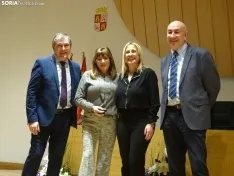 Una imagen del acto hoy en la sede de la Delegación Territorial de la Junta en Soria. /PC