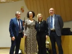 Una imagen del acto hoy en la sede de la Delegación Territorial de la Junta en Soria. /PC