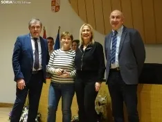 Una imagen del acto hoy en la sede de la Delegación Territorial de la Junta en Soria. /PC