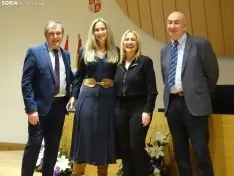 Una imagen del acto hoy en la sede de la Delegación Territorial de la Junta en Soria. /PC
