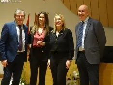 Una imagen del acto hoy en la sede de la Delegación Territorial de la Junta en Soria. /PC
