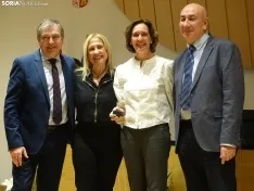 Una imagen del acto hoy en la sede de la Delegación Territorial de la Junta en Soria. /PC