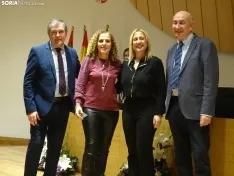 Una imagen del acto hoy en la sede de la Delegación Territorial de la Junta en Soria. /PC
