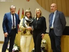 Una imagen del acto hoy en la sede de la Delegación Territorial de la Junta en Soria. /PC