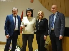 Una imagen del acto hoy en la sede de la Delegación Territorial de la Junta en Soria. /PC