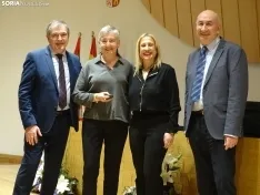 Una imagen del acto hoy en la sede de la Delegación Territorial de la Junta en Soria. /PC