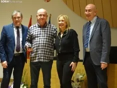 Una imagen del acto hoy en la sede de la Delegación Territorial de la Junta en Soria. /PC