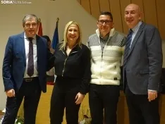 Una imagen del acto hoy en la sede de la Delegación Territorial de la Junta en Soria. /PC