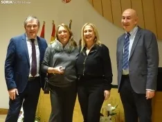 Una imagen del acto hoy en la sede de la Delegación Territorial de la Junta en Soria. /PC