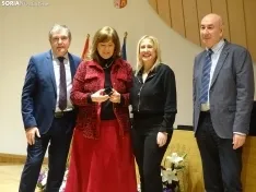 Una imagen del acto hoy en la sede de la Delegación Territorial de la Junta en Soria. /PC