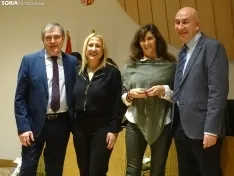 Una imagen del acto hoy en la sede de la Delegación Territorial de la Junta en Soria. /PC