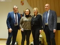 Una imagen del acto hoy en la sede de la Delegación Territorial de la Junta en Soria. /PC
