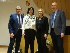 Una imagen del acto hoy en la sede de la Delegación Territorial de la Junta en Soria. /PC