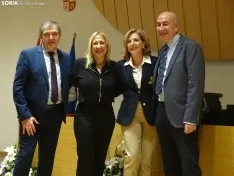 Una imagen del acto hoy en la sede de la Delegación Territorial de la Junta en Soria. /PC
