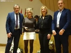 Una imagen del acto hoy en la sede de la Delegación Territorial de la Junta en Soria. /PC