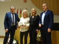 Una imagen del acto hoy en la sede de la Delegación Territorial de la Junta en Soria. /PC