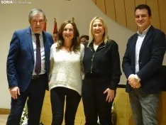 Una imagen del acto hoy en la sede de la Delegación Territorial de la Junta en Soria. /PC