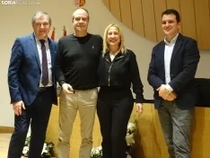 Una imagen del acto hoy en la sede de la Delegación Territorial de la Junta en Soria. /PC