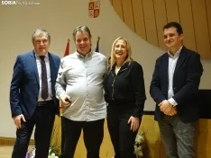 Una imagen del acto hoy en la sede de la Delegación Territorial de la Junta en Soria. /PC