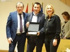 Una imagen del acto hoy en la sede de la Delegación Territorial de la Junta en Soria. /PC