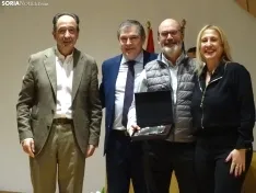 Una imagen del acto hoy en la sede de la Delegación Territorial de la Junta en Soria. /PC
