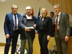 Una imagen del acto hoy en la sede de la Delegación Territorial de la Junta en Soria. /PC