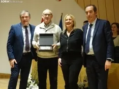 Una imagen del acto hoy en la sede de la Delegación Territorial de la Junta en Soria. /PC