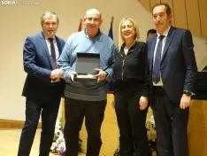 Una imagen del acto hoy en la sede de la Delegación Territorial de la Junta en Soria. /PC