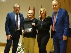 Una imagen del acto hoy en la sede de la Delegación Territorial de la Junta en Soria. /PC