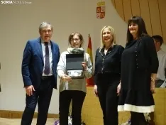 Una imagen del acto hoy en la sede de la Delegación Territorial de la Junta en Soria. /PC