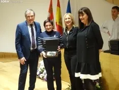 Una imagen del acto hoy en la sede de la Delegación Territorial de la Junta en Soria. /PC