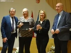 Una imagen del acto hoy en la sede de la Delegación Territorial de la Junta en Soria. /PC