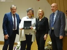 Una imagen del acto hoy en la sede de la Delegación Territorial de la Junta en Soria. /PC