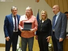 Una imagen del acto hoy en la sede de la Delegación Territorial de la Junta en Soria. /PC