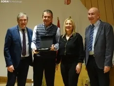 Una imagen del acto hoy en la sede de la Delegación Territorial de la Junta en Soria. /PC