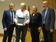 Una imagen del acto hoy en la sede de la Delegación Territorial de la Junta en Soria. /PC