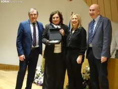 Una imagen del acto hoy en la sede de la Delegación Territorial de la Junta en Soria. /PC