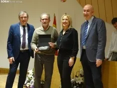 Una imagen del acto hoy en la sede de la Delegación Territorial de la Junta en Soria. /PC