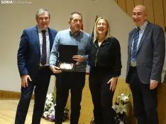 Una imagen del acto hoy en la sede de la Delegación Territorial de la Junta en Soria. /PC