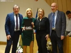 Una imagen del acto hoy en la sede de la Delegación Territorial de la Junta en Soria. /PC