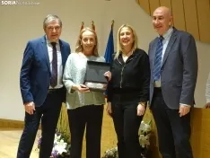 Una imagen del acto hoy en la sede de la Delegación Territorial de la Junta en Soria. /PC