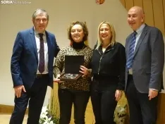 Una imagen del acto hoy en la sede de la Delegación Territorial de la Junta en Soria. /PC